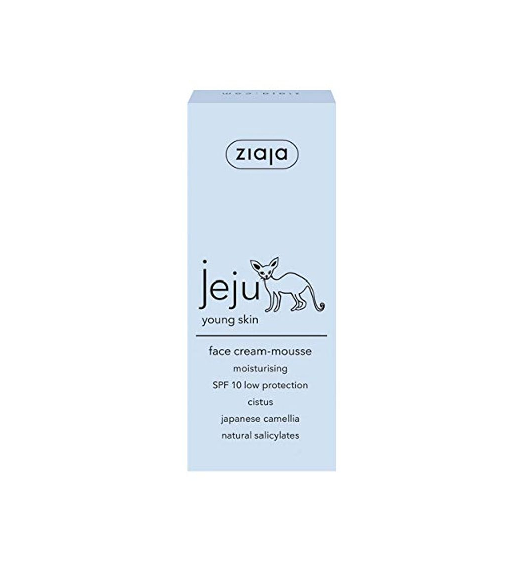 Products Ziaja Jeju Mousse Facial Spf10 50 ml