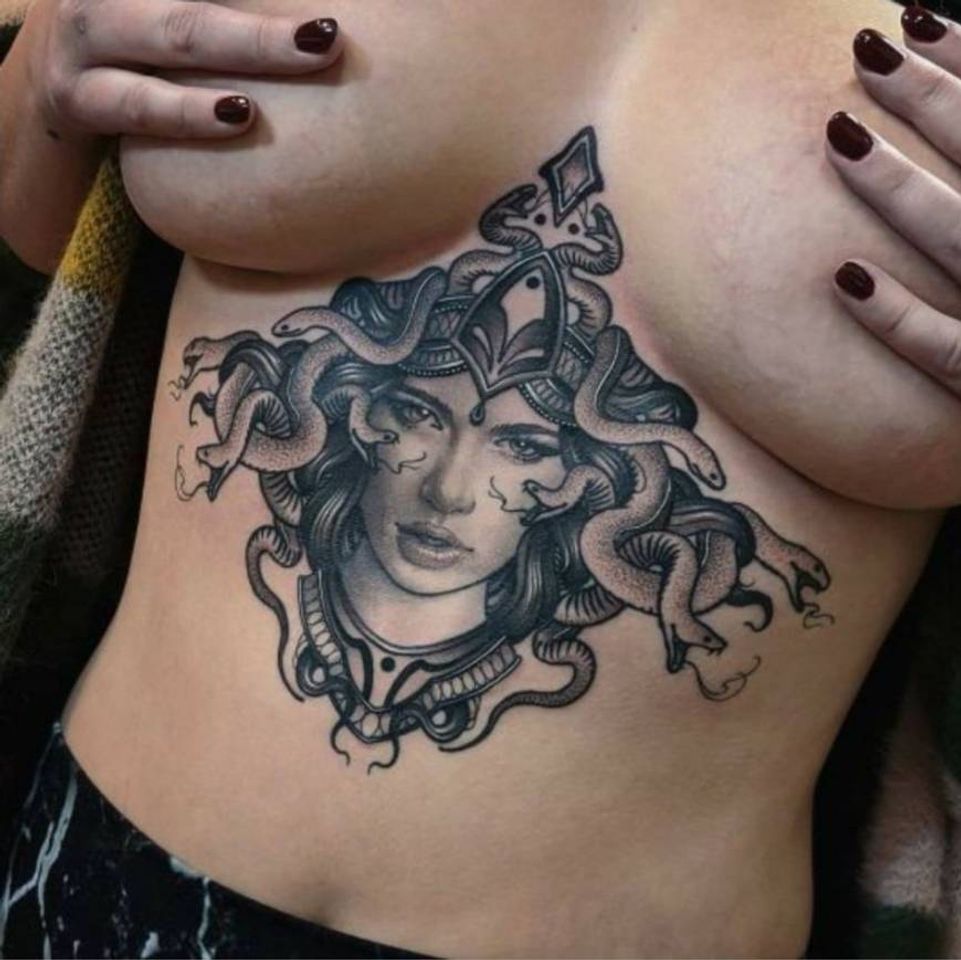 Fashion Tattoo Medusa