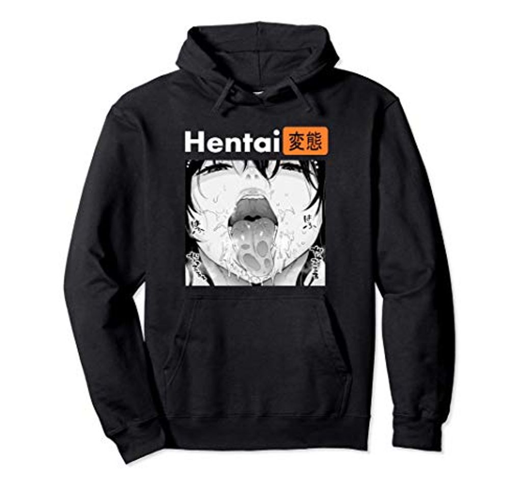 Product Manga Ahegao Anime Retro Otaku Hentai Waifu Sudadera con Capucha