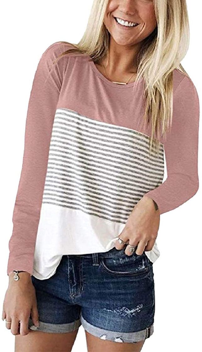 Tuopuda Blusas Camisetas de Gasa Ropa de Mujer Camisas Manga Ajustable Blusas