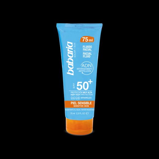 FLUIDO FACIAL PIEL SENSIBLE SPF50+