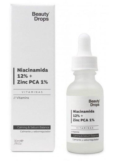 Niacinamida 12% + Zinc PCA 1% Beauty Drops