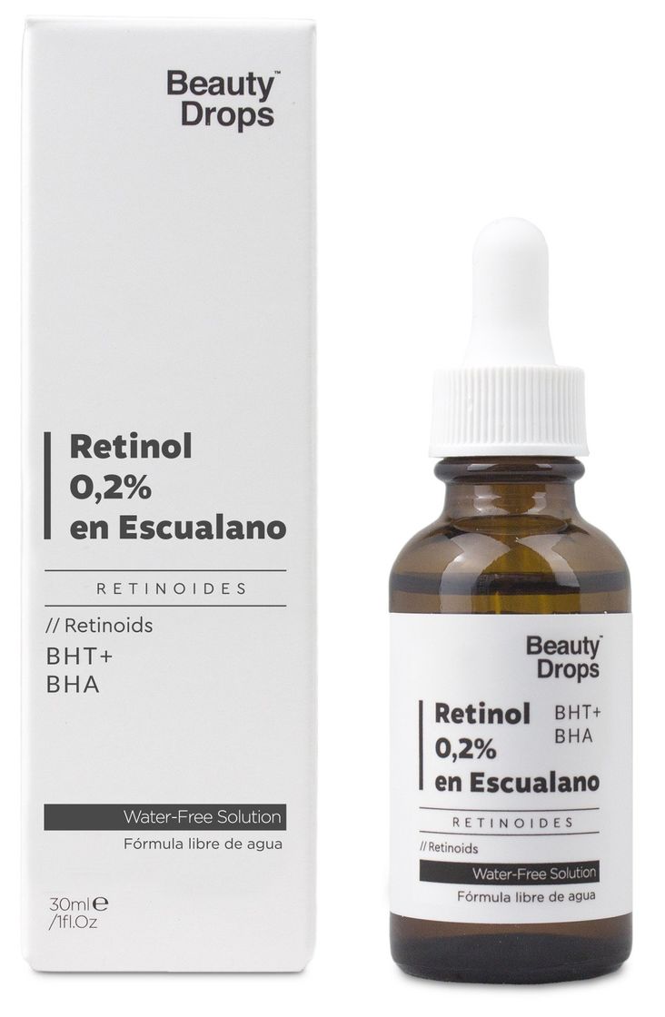 Moda Retinol 0,2% en Escualano Beauty Drops