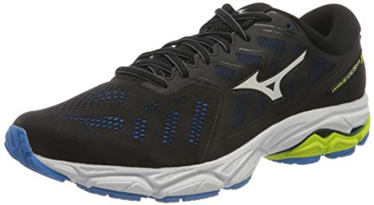 Social Mizuno Wave Ultima 11, Zapatillas para Correr de Carretera Hombre, Negro