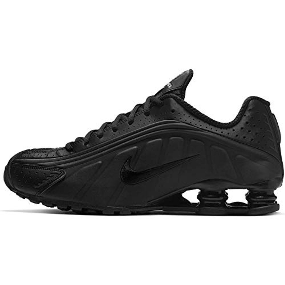 Social Nike Shox R4, Zapatillas de Atletismo para Hombre, Negro