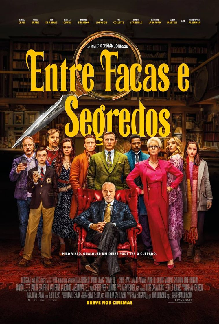 Película Entre Facas e Segredos.