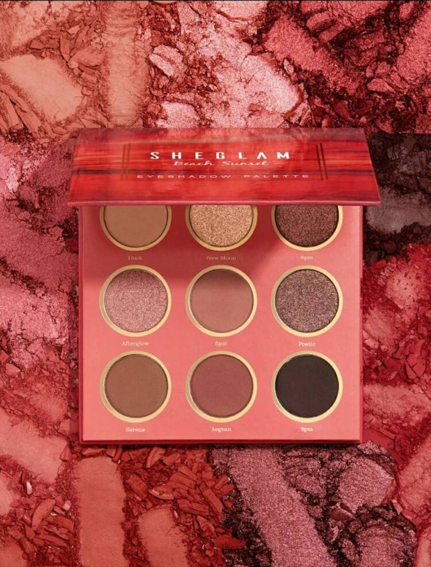 Moda Paleta de Sombras Sheglam Beach Sunset 