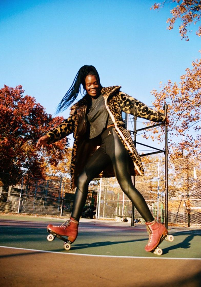 Moda Kamry James On The Freedom Found In Rollerskating. air.jordan.com