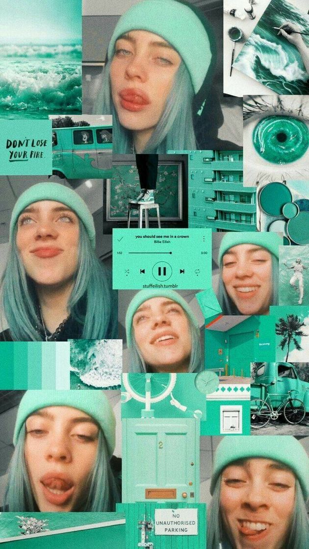 Moda Papel de parede Billie Eilish