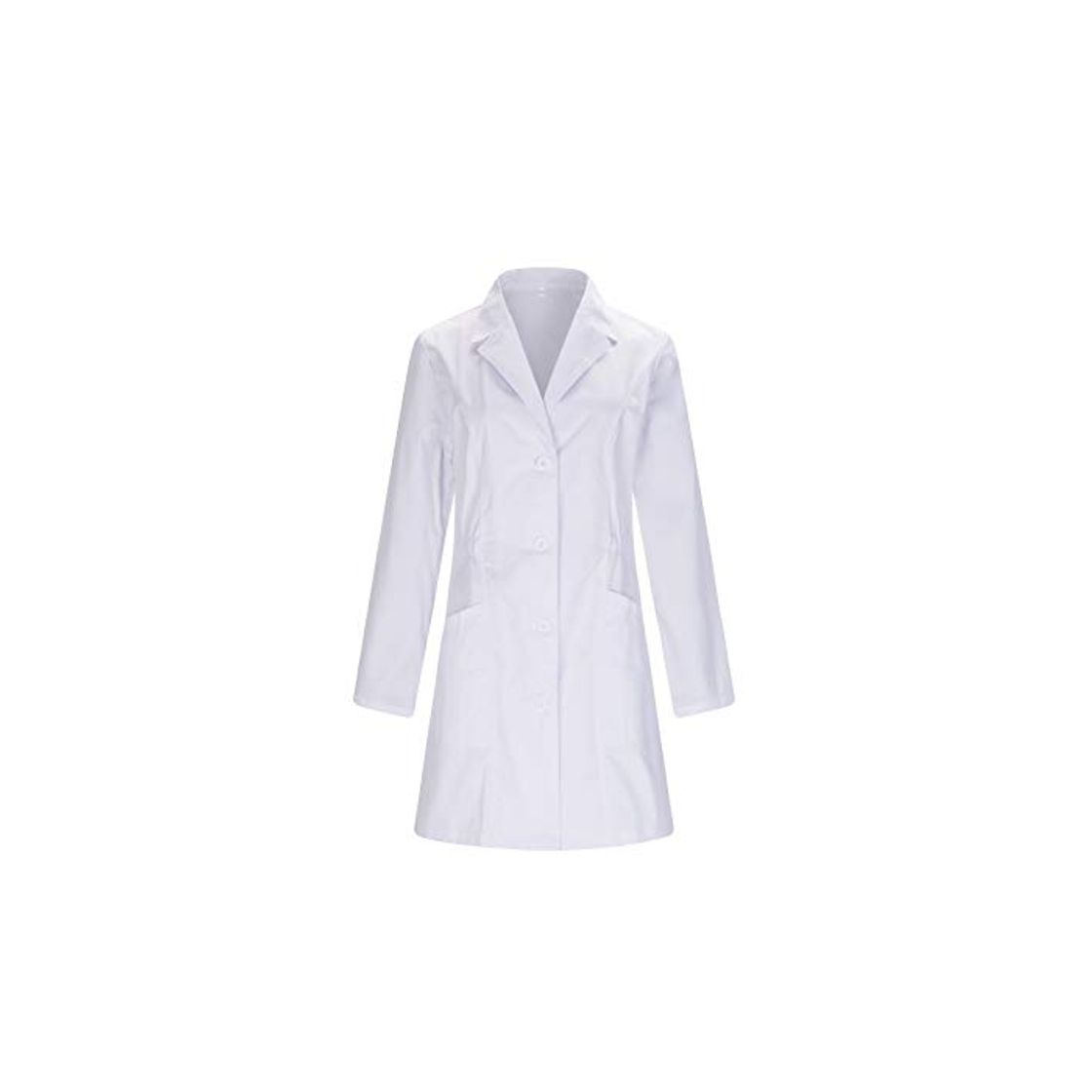 Producto MISEMIYA - Bata Cuello Solapa MÉDICA Dentista Doctora Enfermera Uniforme Laboral Veterinaria