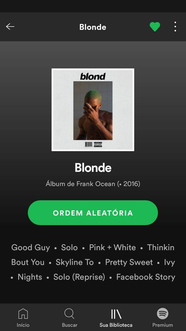 Music Frank Ocean