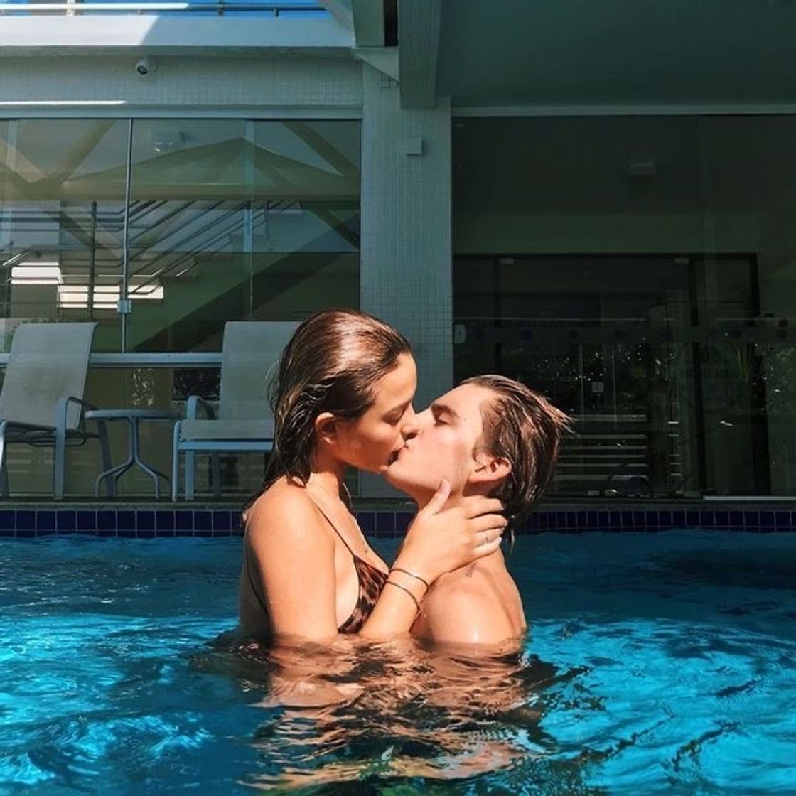 Fashion Casal na piscina