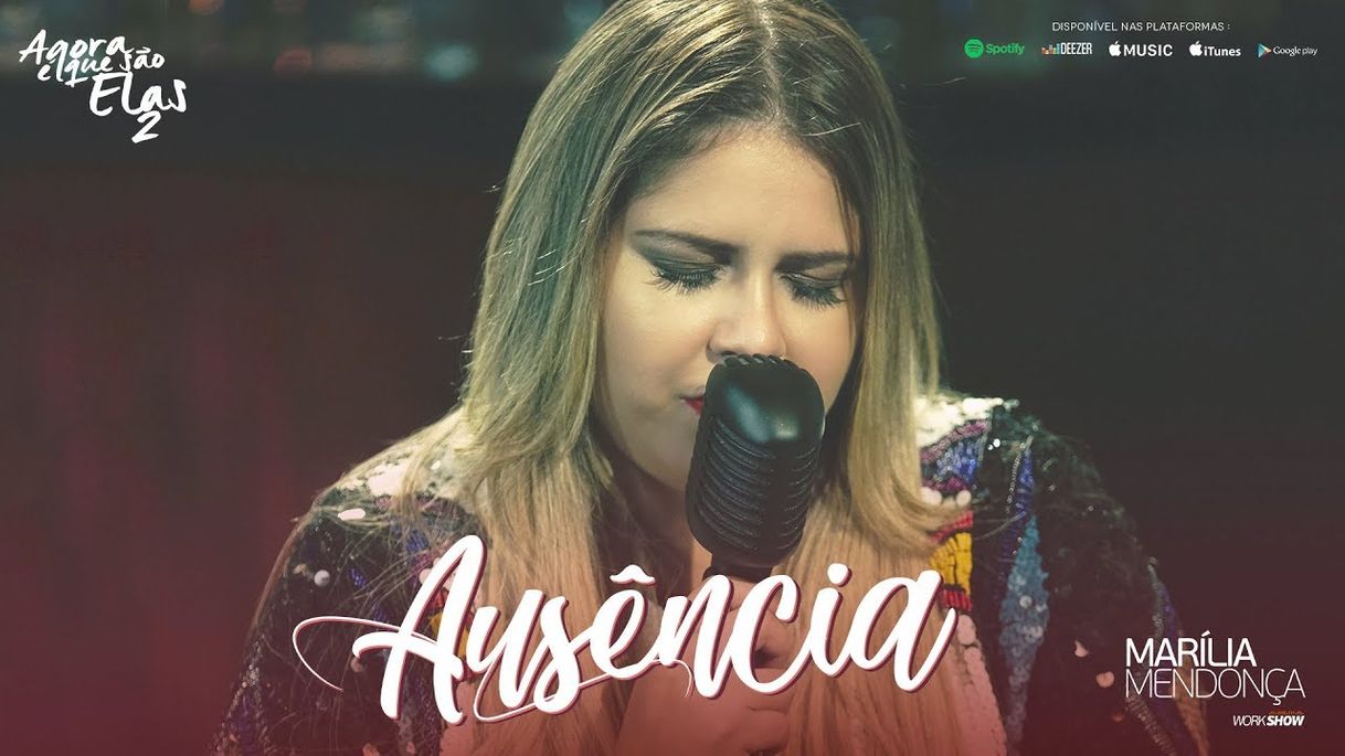 Canción Ausência - Ao Vivo | Acústico