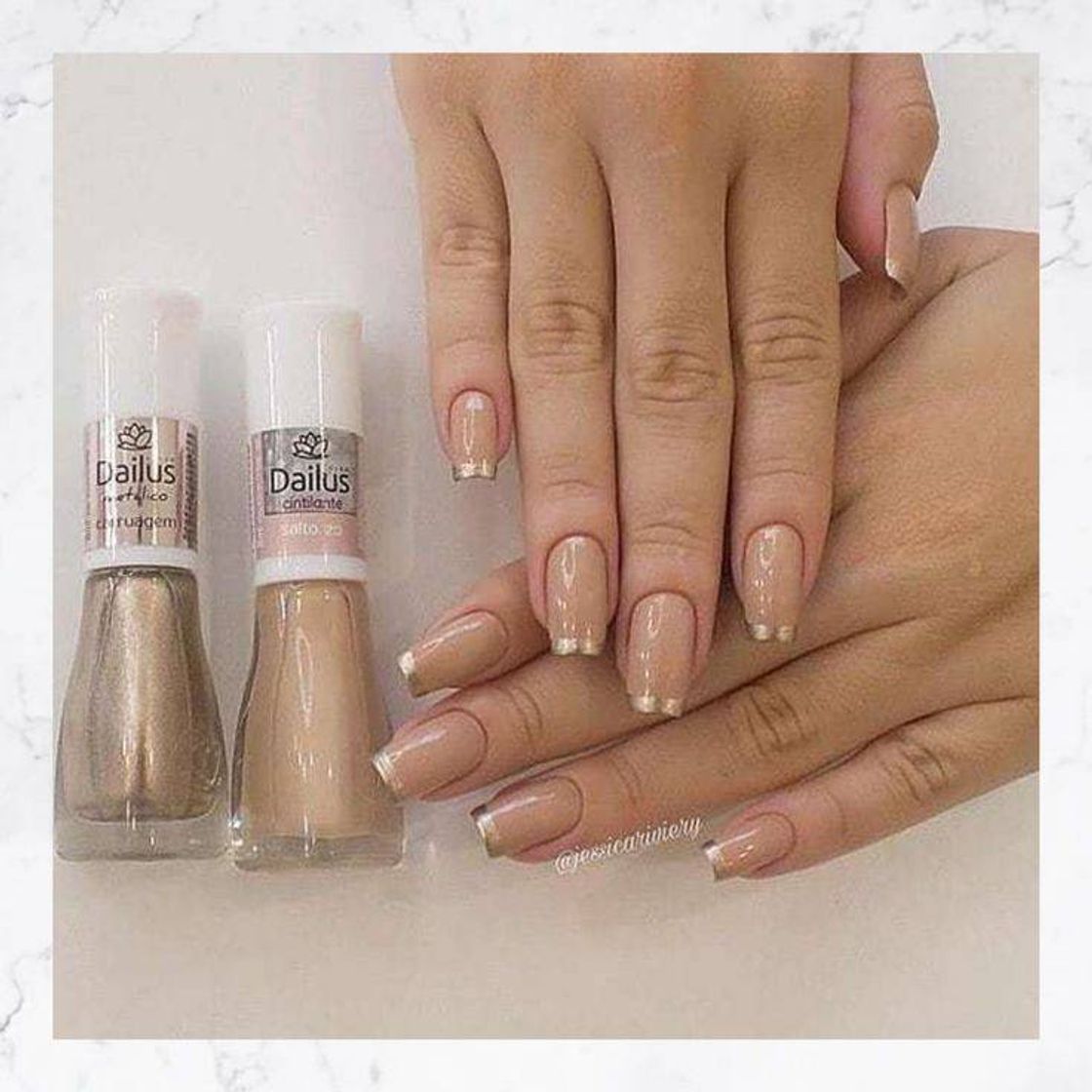 Fashion Unhas tons nude💅💖🌟