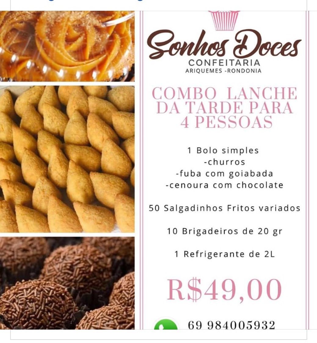 Fashion Sonhos doce confeitaria