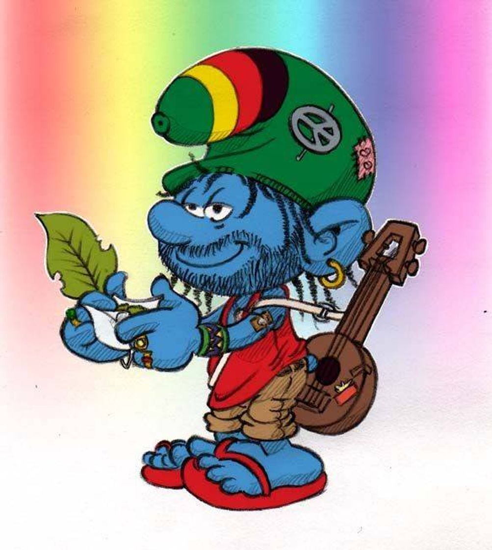 Social smurf rasta