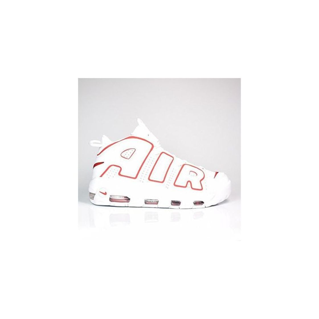 Fashion Nike Air More Uptempo White/Varsity Red-White