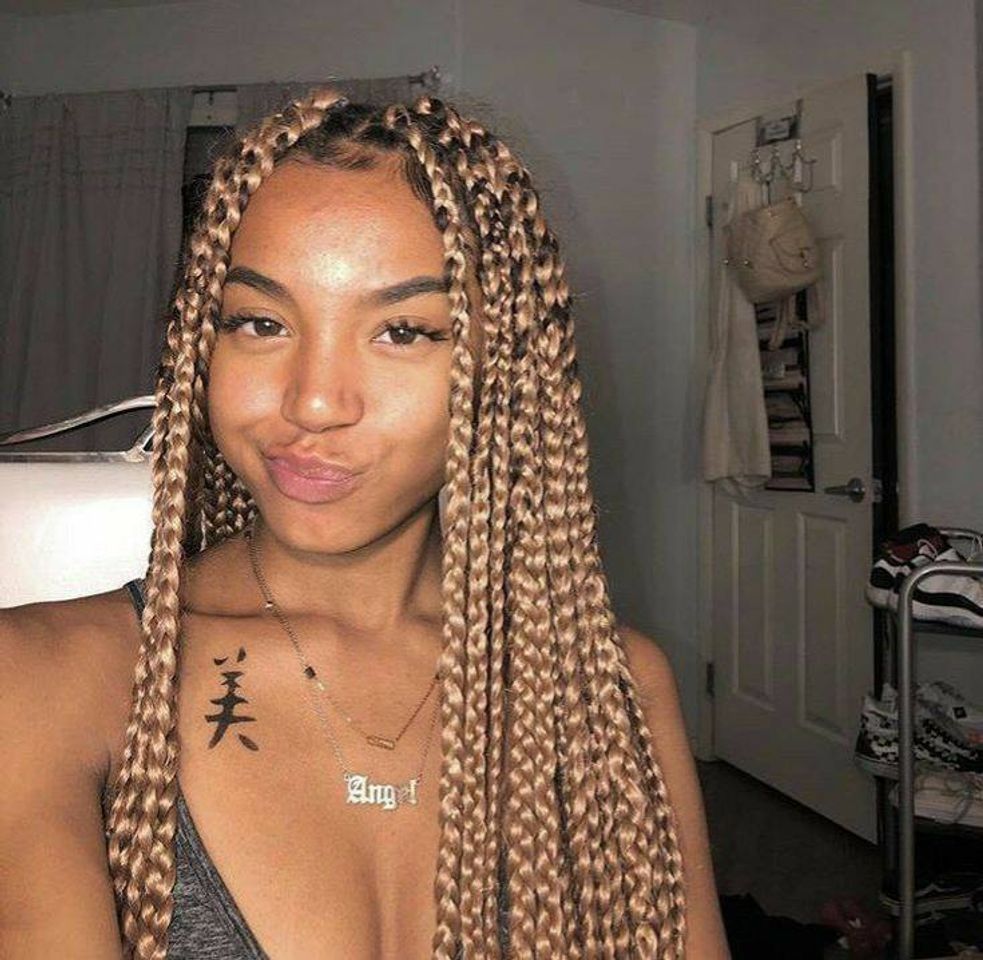 Moda Inspirações de box braids 