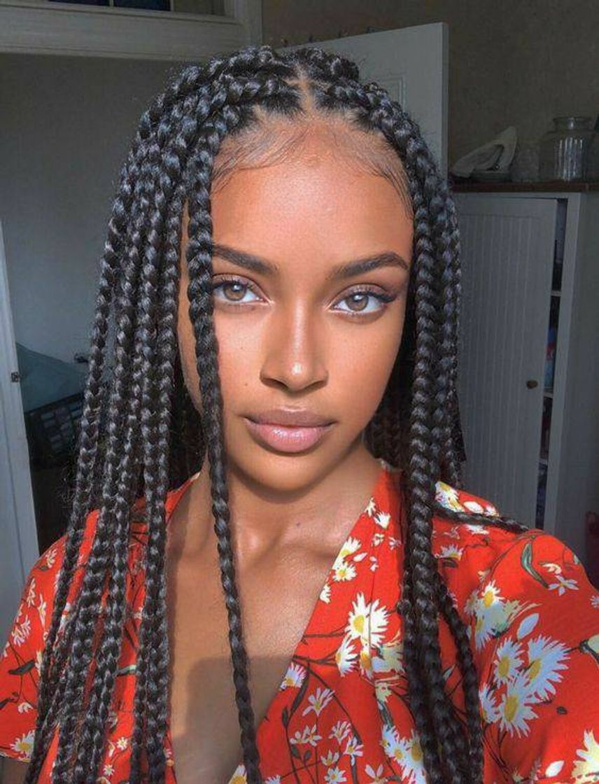 Moda Inspirações de box braids 