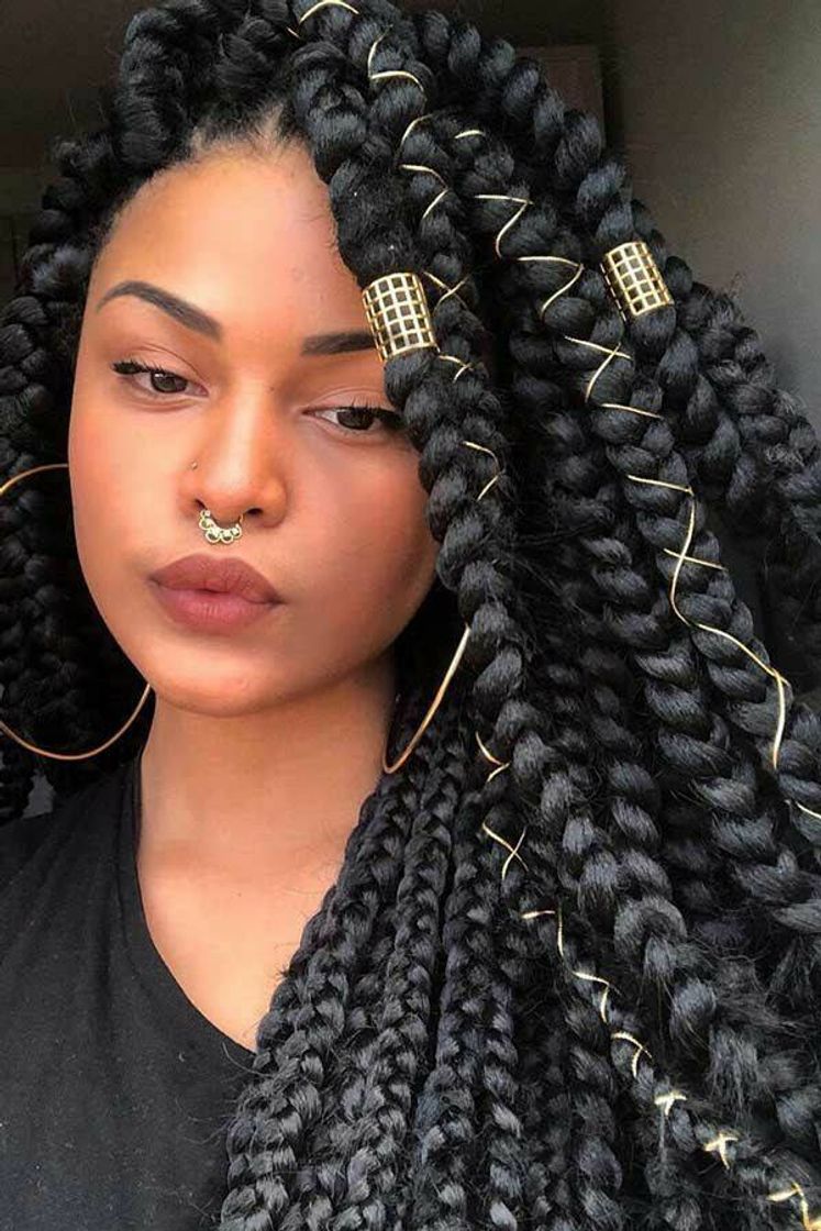 Fashion Inspirações de box braids 