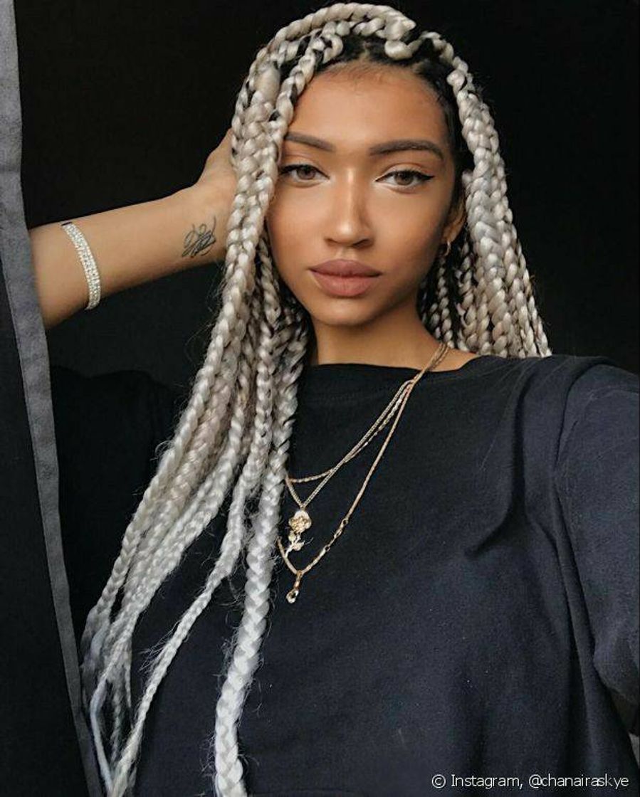 Moda Inspirações de box braids 