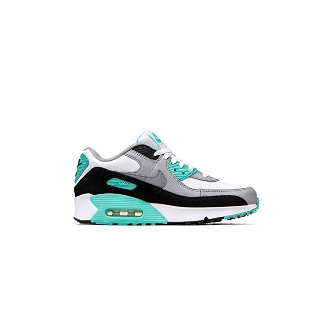 Moda Nike Low Air Max 90 - Zapatillas de piel unisex para niños