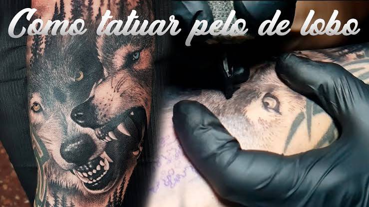 Moda CÓMO tatuar PELO REALISTA para ANIMALES OSCUROS ...