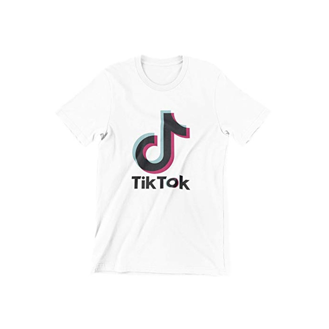 Products Camiseta TIK TOK Personalizada técnica Blanca 100% poliéster