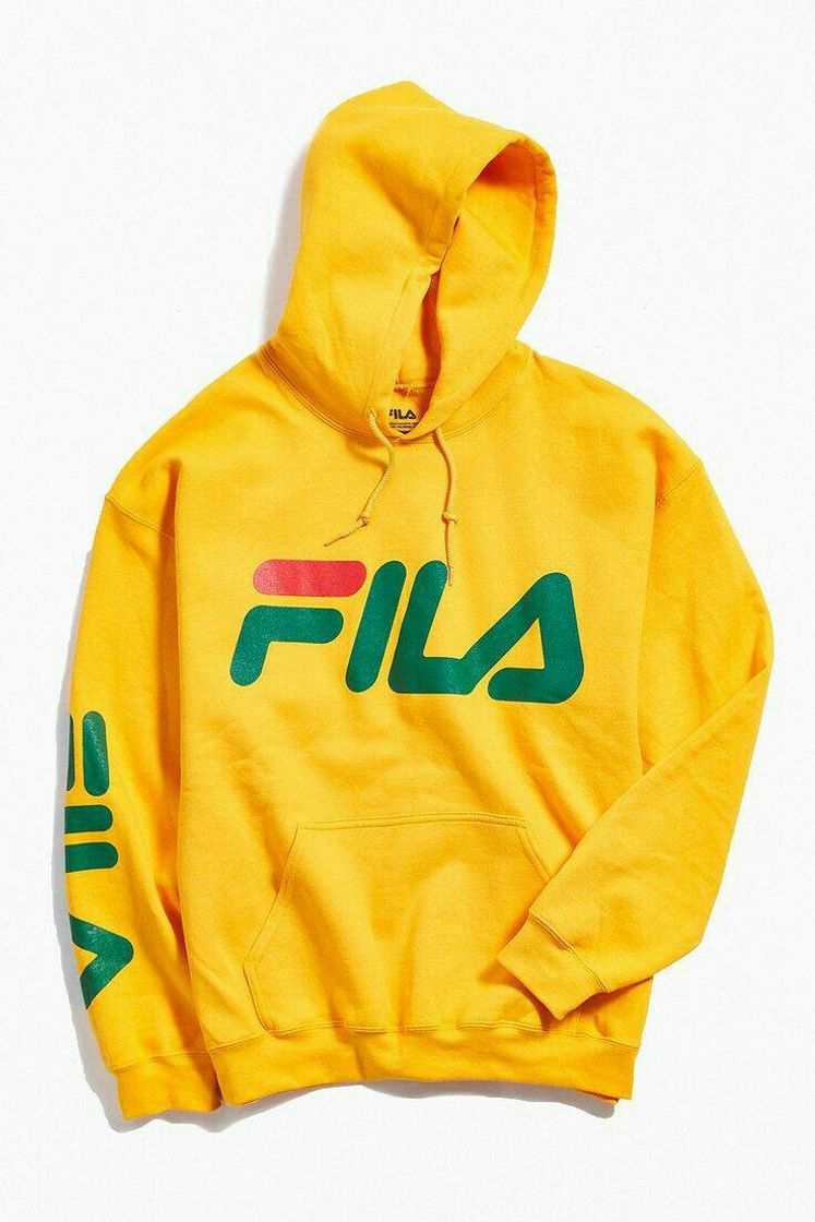 Moda Blusa de frio da Fila Amarelo 💛