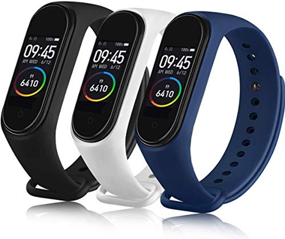 Fitness Ventdest Correas Compatible con Xiaomi Mi Band 4 Xiaomi Mi Band 3,