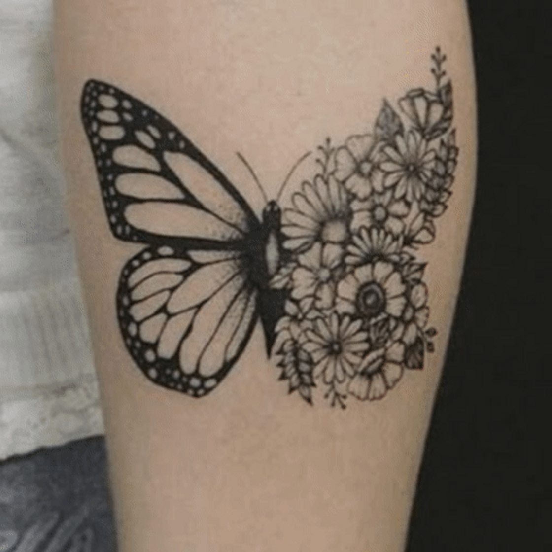 Moda Tatoo de borboleta 🦋