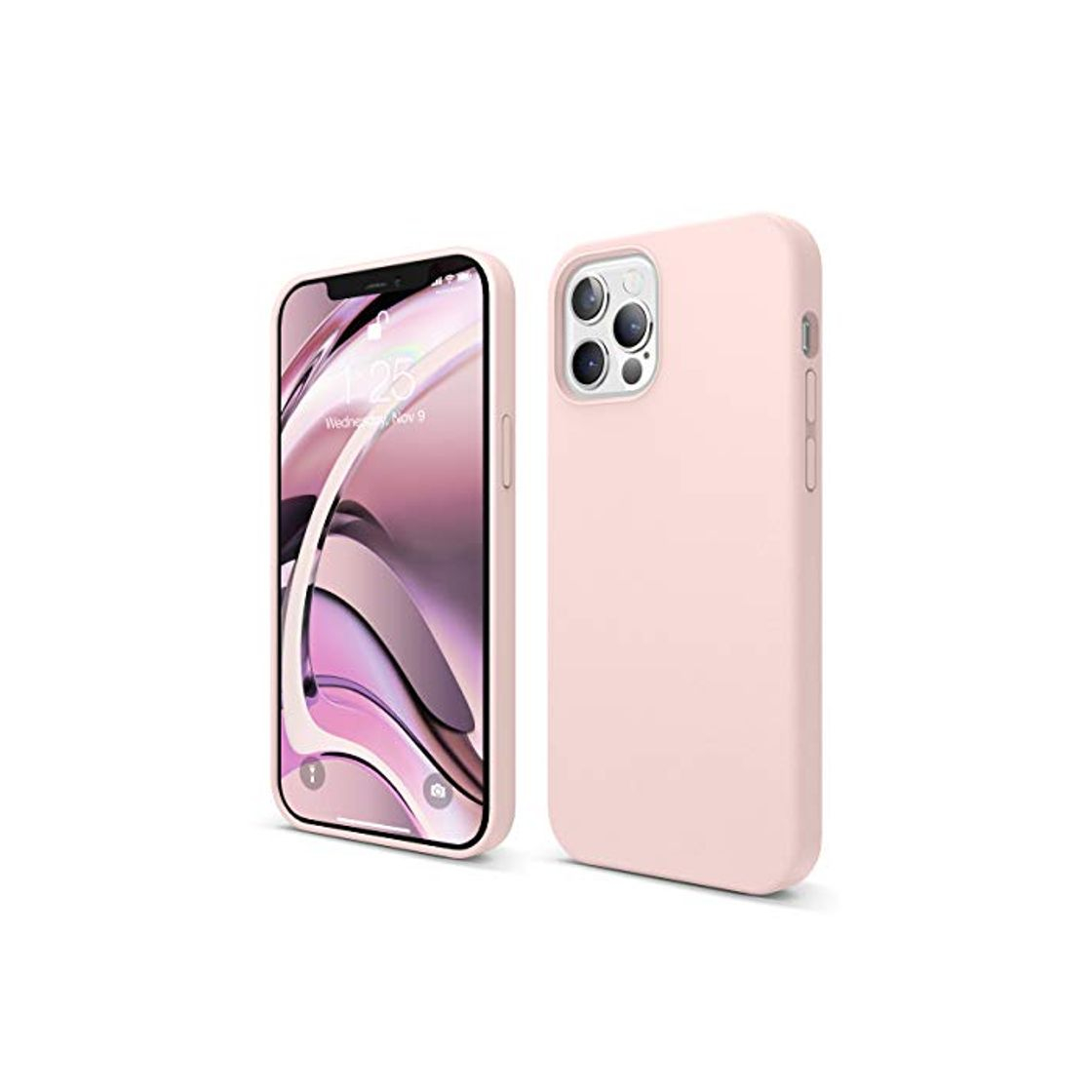 Producto elago Silicona Líquida Funda Compatible con iPhone 12 Case y Compatible con