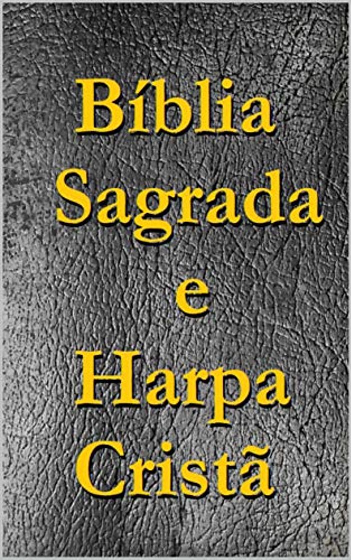 Libro Bíblia Sagrada e Harpa Cristã: Biblia Sagrada Completa e Harpa Cristã com