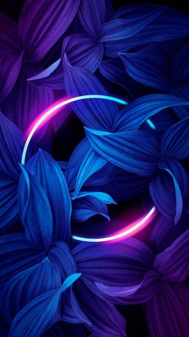 Fashion Wallpaper Neon Circle Nature