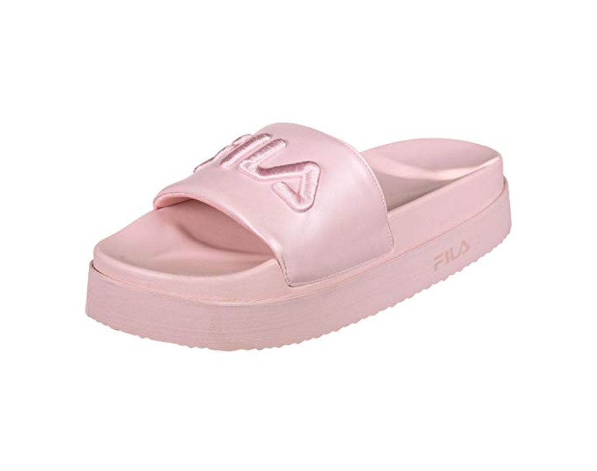 Fashion Fila Morro Bay Zeppa F W Chanclas Chalk Pink