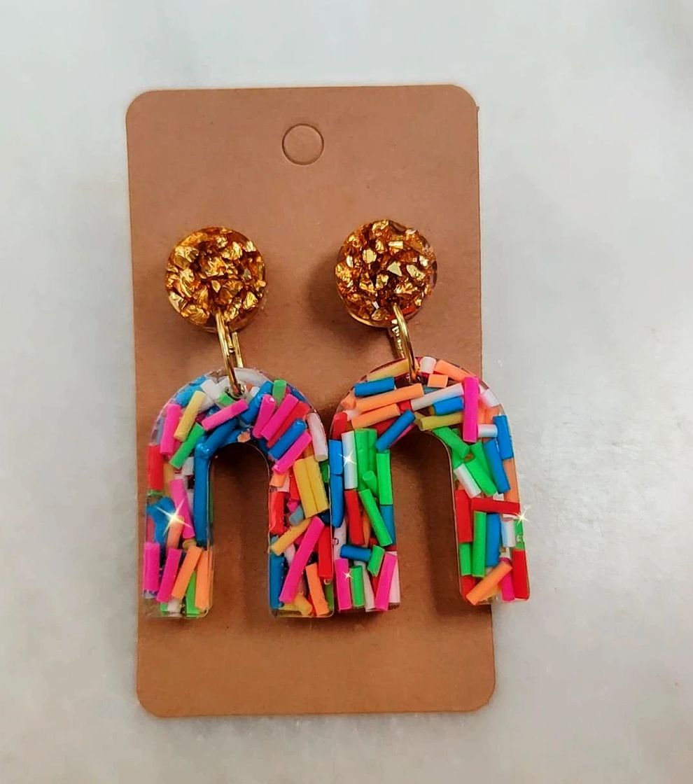 Fashion Pendientes dulces y coloridos 🍭