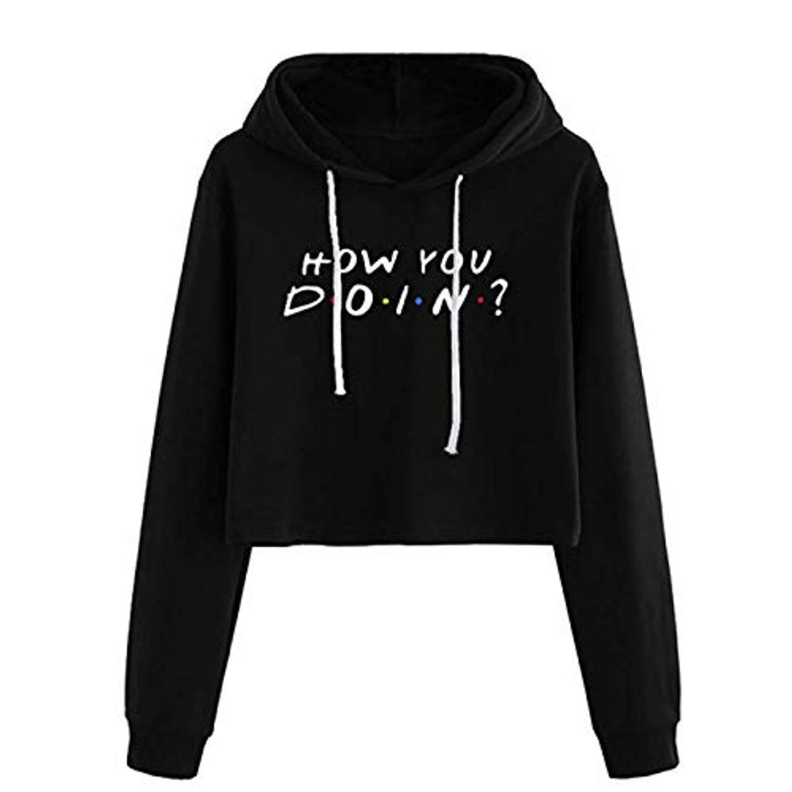 Social Sudadera Mujer Amigo De La Mujer Suéter con Capucha Harajuku Letra Impresa