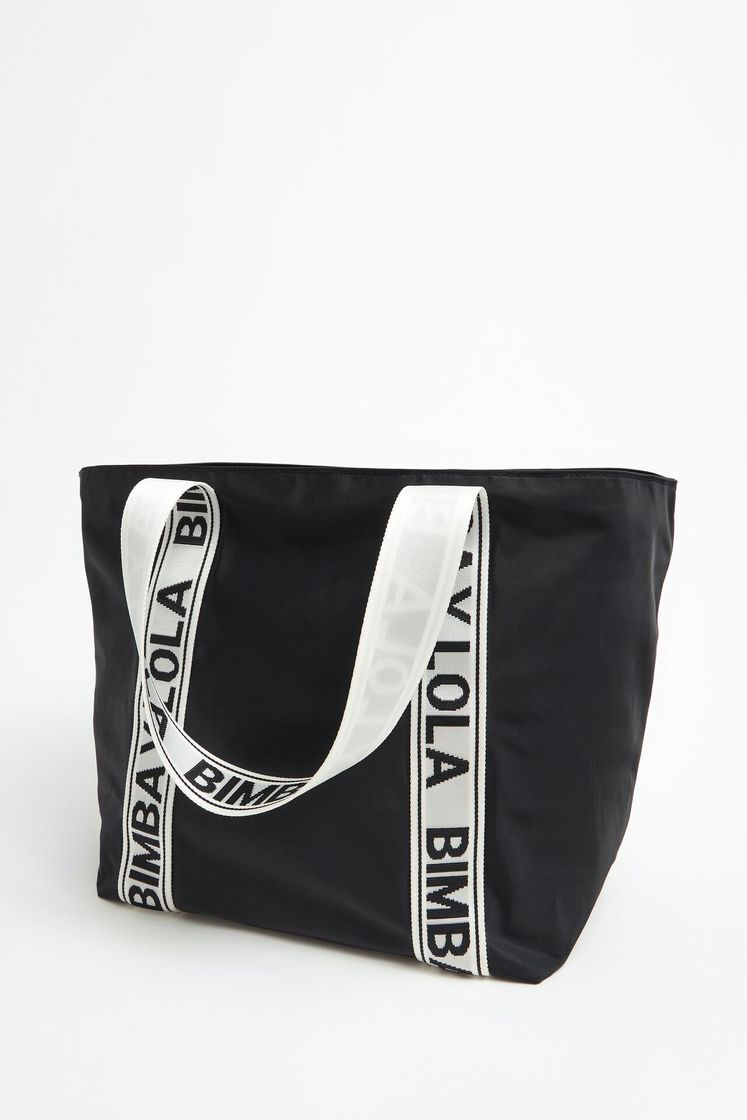 Moda Bolso shopper XL nylon negro