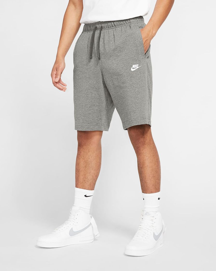 Fashion NIKE M NSW Club Short JSY Sport Shorts, Hombre, Gris Dk Grey