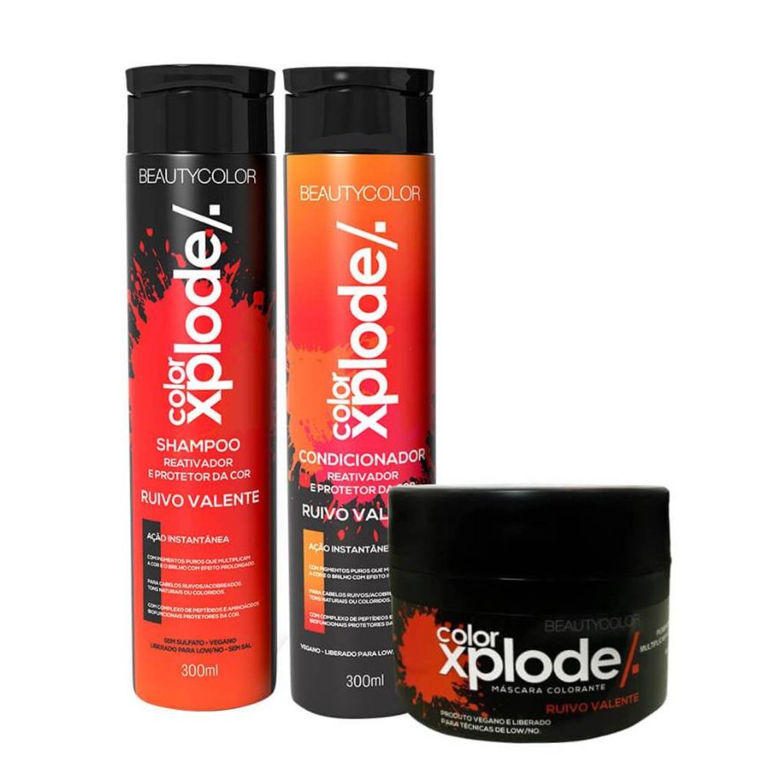 Social Kit de manutenção com shampoo