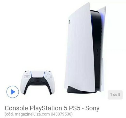 Console PlayStation 5 PS5 - Sony

