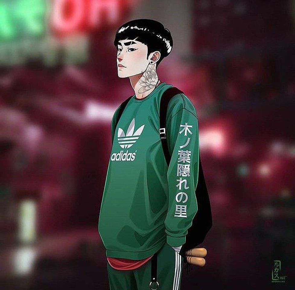 Serie Rock Lee - Rukasu Art