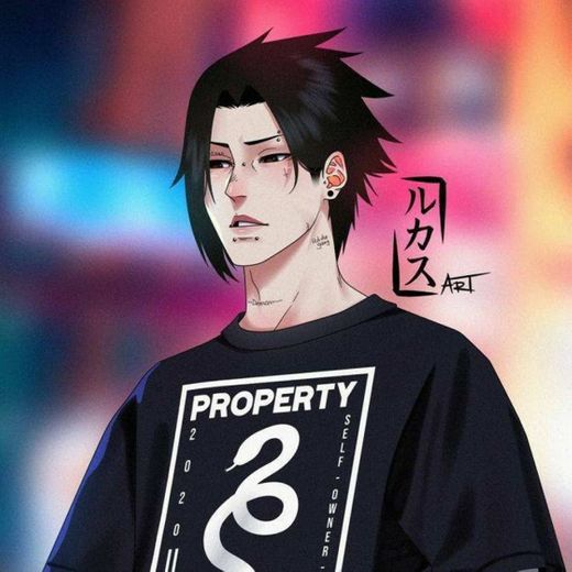 Sasuke Uchiha - Rukasu Art