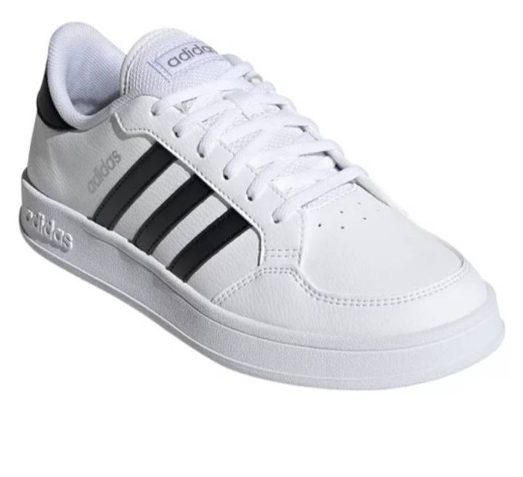 Moda Tênis Adidas branco e preto 