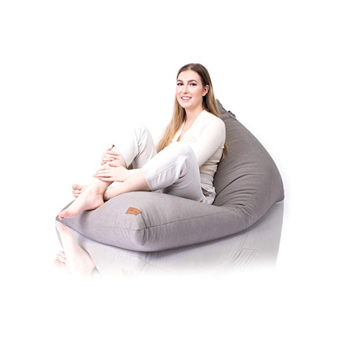 Products Aiire Funda de Puff Salon Moderno - Puf Gigante sin Relleno para