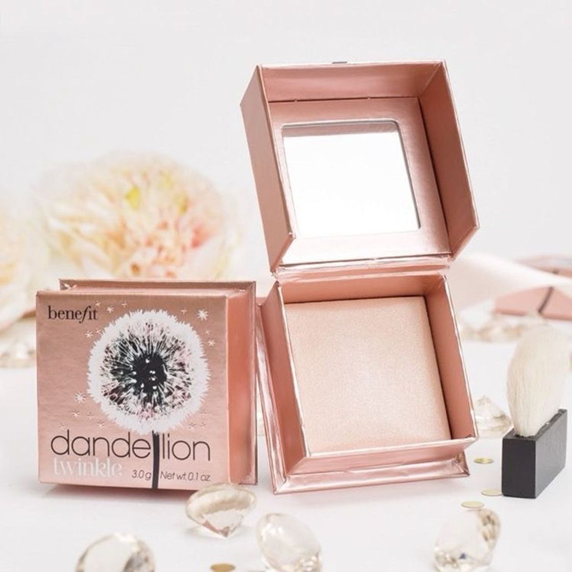 Moda Pó Iluminador Benefit Cosmetics Dandelion Twinkle