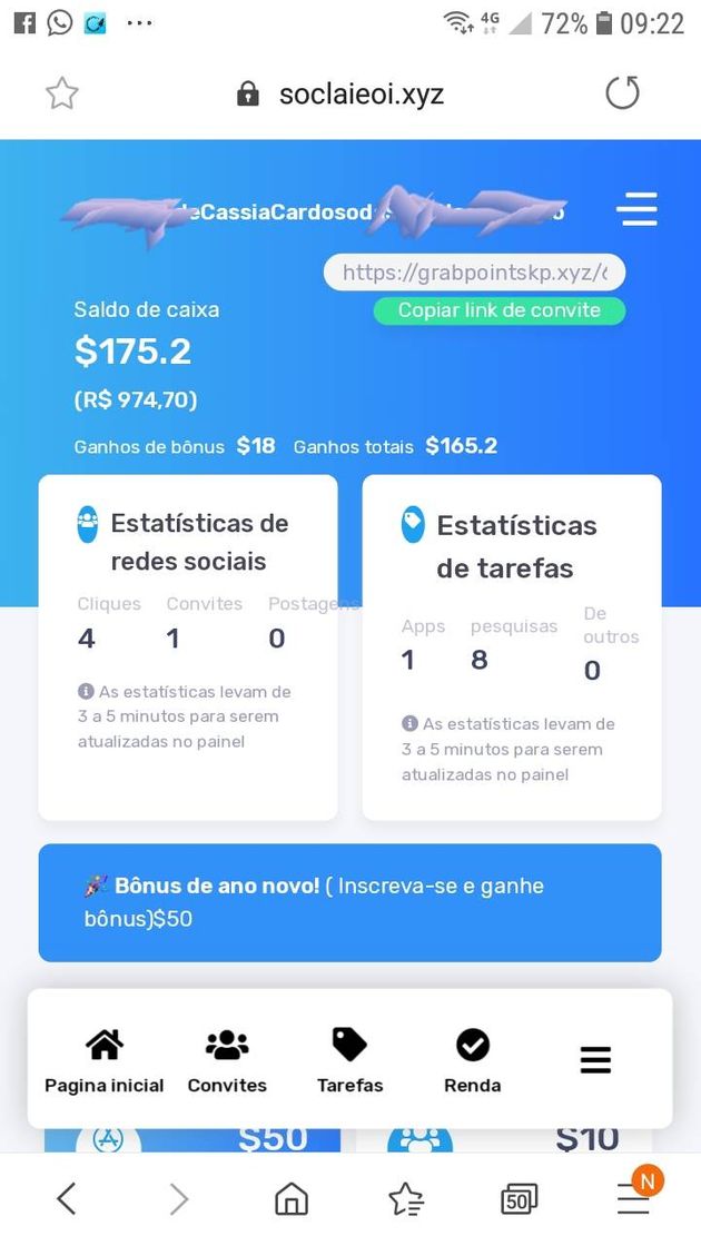 Moda Gente esse site ta dando 25,00 dólares por Cadastro!🤑🤑