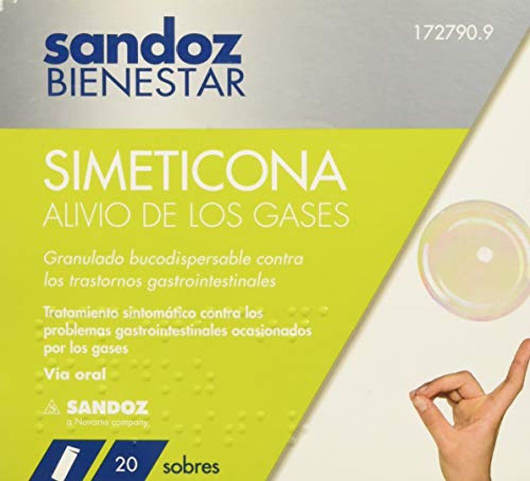 Social Sandoz Bienestar Simeticona Alivio de los Gases
