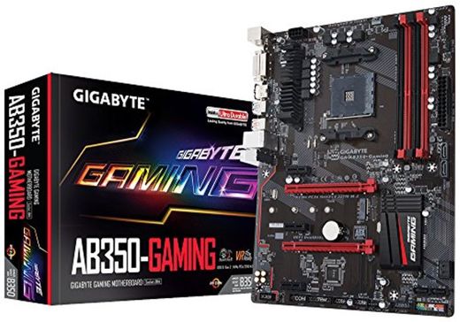 Gigabyte GAAB35GM-00-G - Placa Base (Ab350-Gaming, AMD, Am4, B350, 4ddr4, 64gb, Dvi