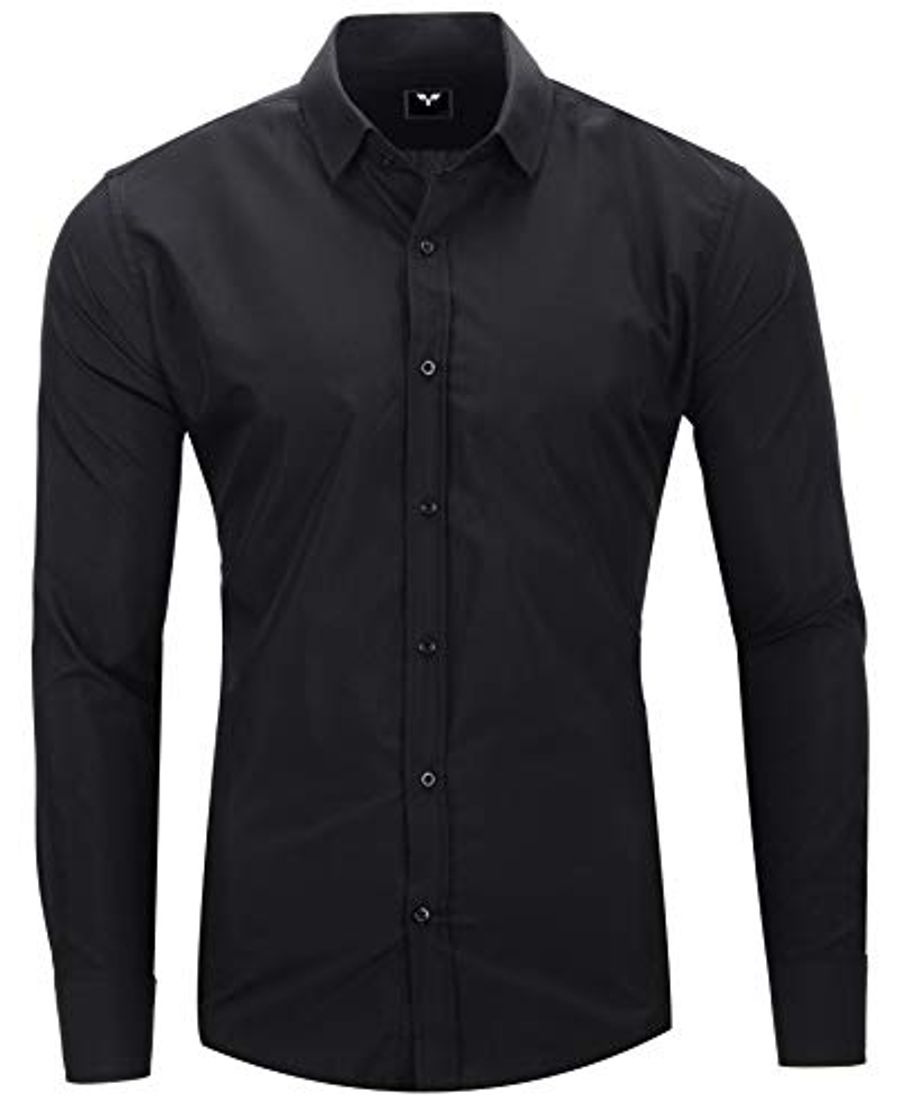 Producto Kayhan Uni Hombre Camisa Slim fit, Black